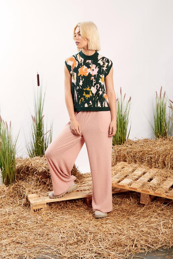 native youth EVERGREEN KNIT TOP