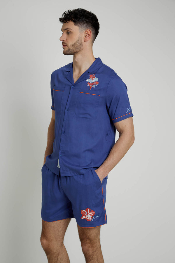 Native Youth FARRAGO EMBROIDERED SHIRT