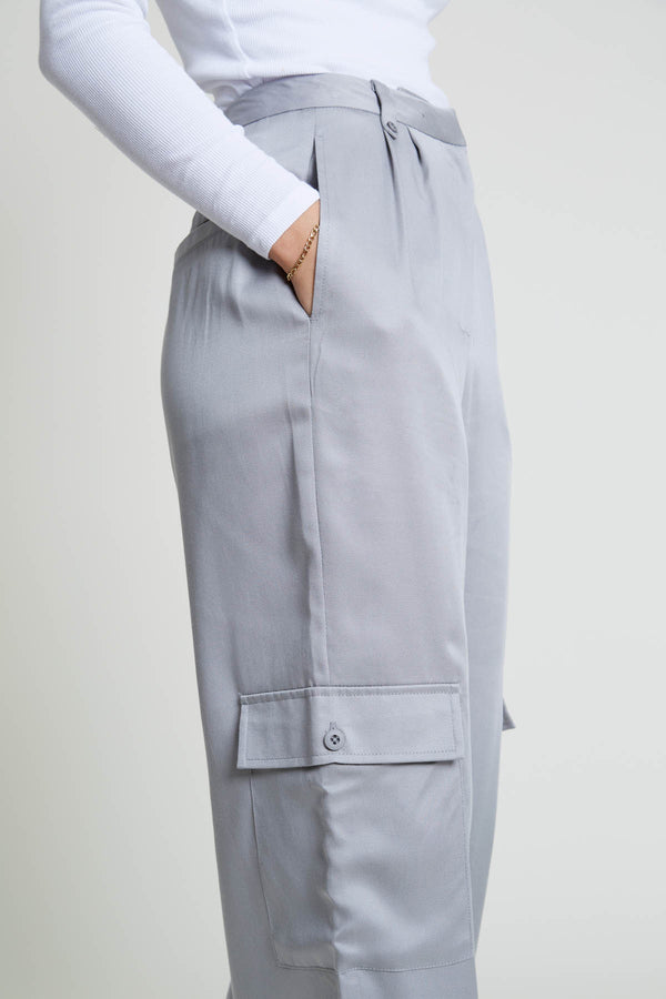 Native Youth FERLA TENCEL WIDE LEG TROUSER