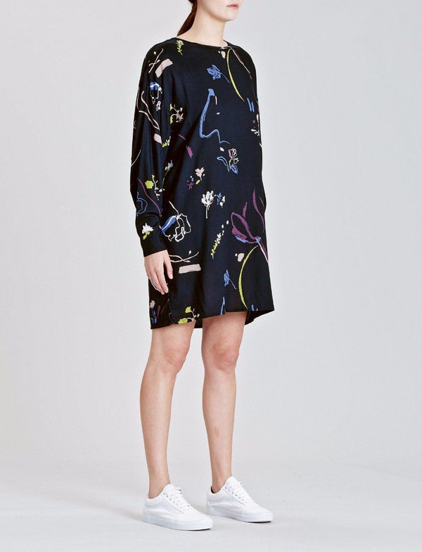 Native Youth Floral Cascade Dress