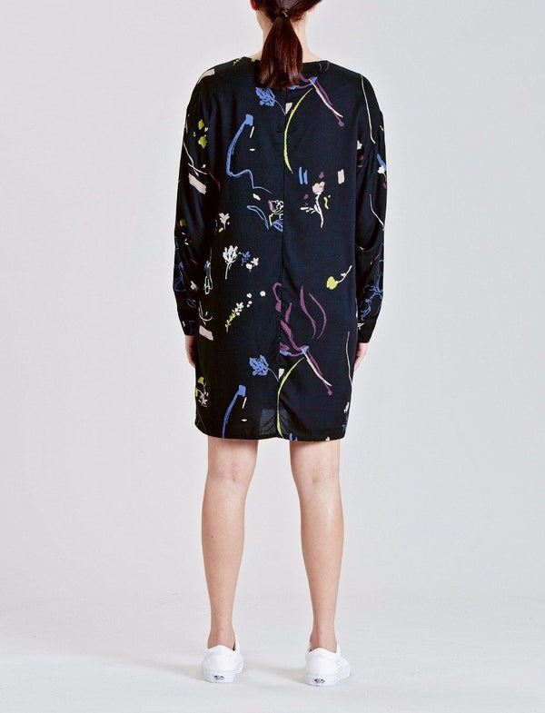 Native Youth Floral Cascade Dress