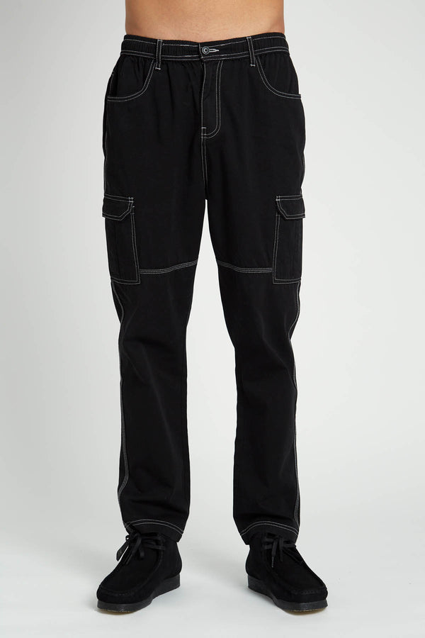 Native Youth GLOVER TROUSER WITH CONTRAST STITCH