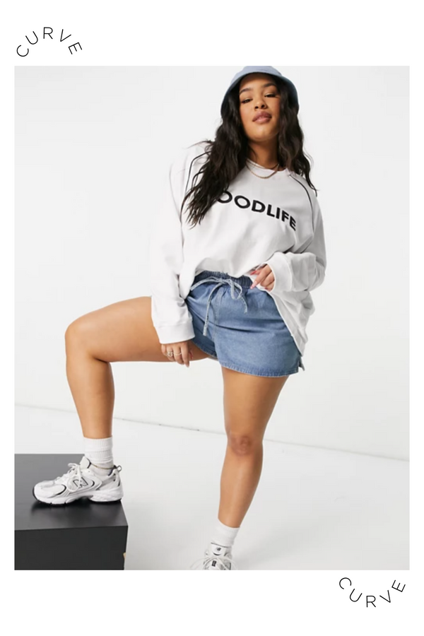 native youth GOOD LIFE LONG SLEEVE - CURVE