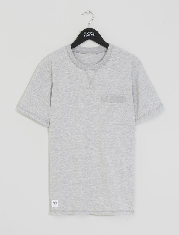 native youth Grey Charmouth Tee