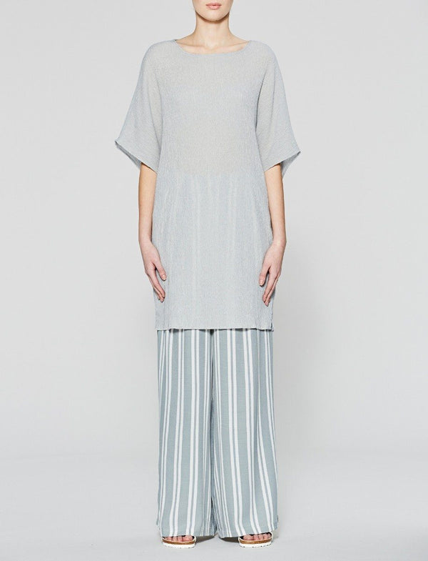 Native Youth Grey Wreath Tunic Dress