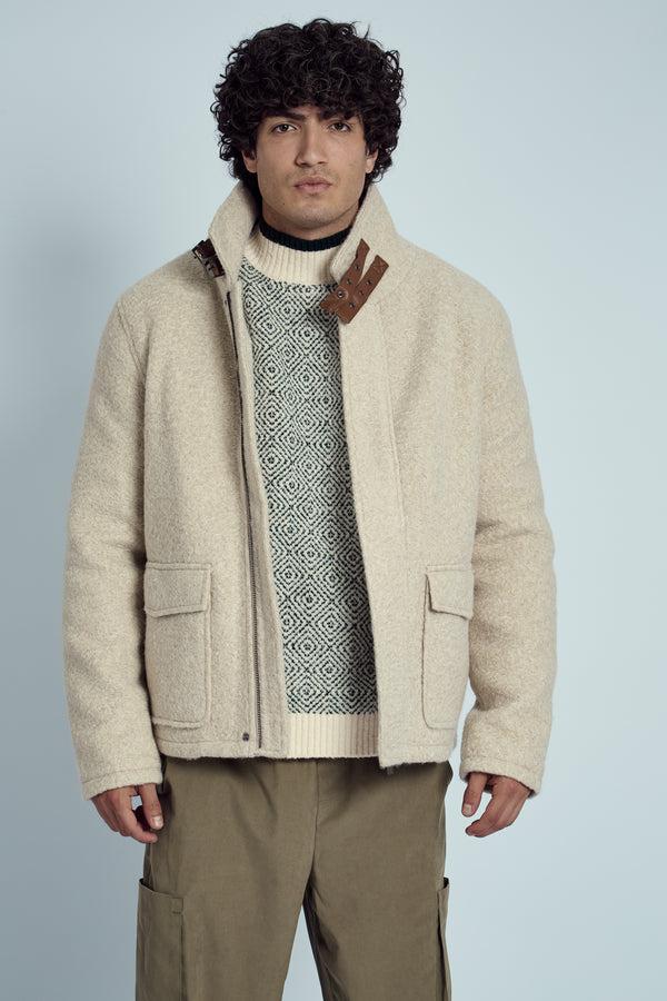 Native Youth GROVER BOUCLE AVIATOR JACKET