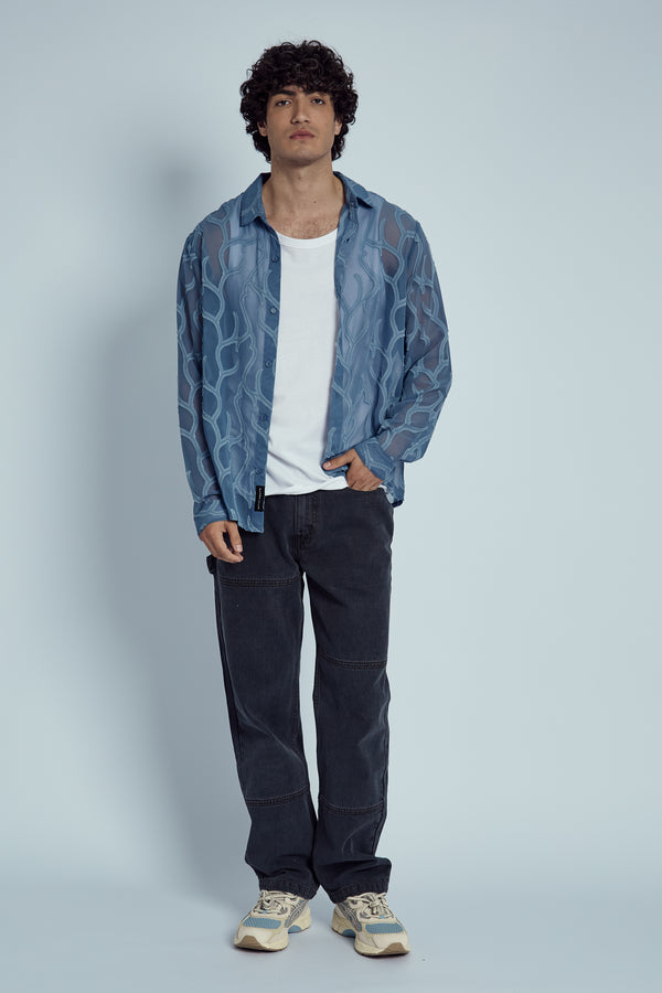 Native Youth GUSTIN ABSTRACT SHIRT