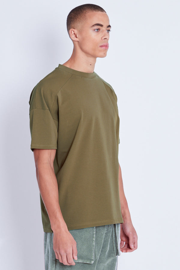 Native Youth HAMPSON KHAKI T-SHIRT