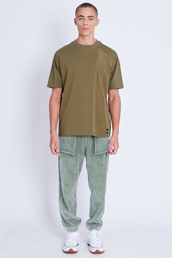 Native Youth HAMPSON KHAKI T-SHIRT