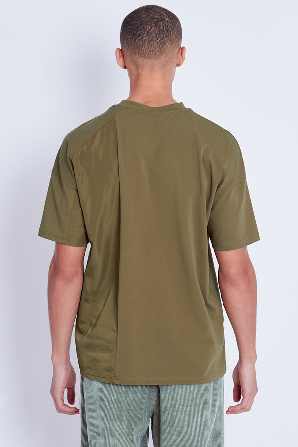 Native Youth HAMPSON KHAKI T-SHIRT