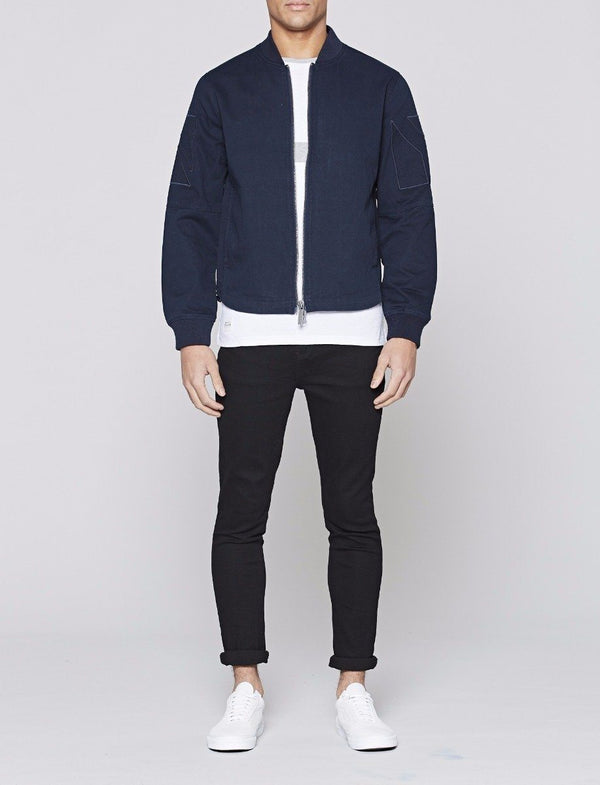 Native Youth Harlyn Cotton Twill Bomber Jacket