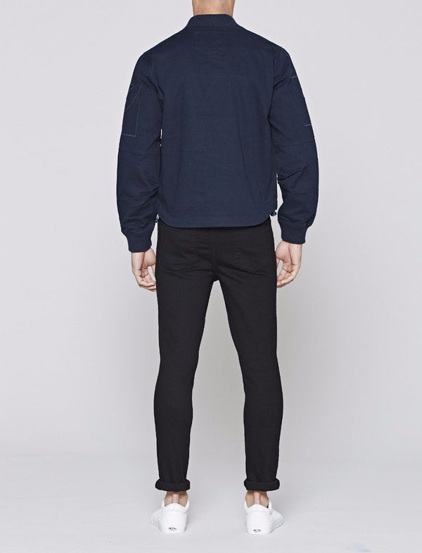 Native Youth Harlyn Cotton Twill Bomber Jacket