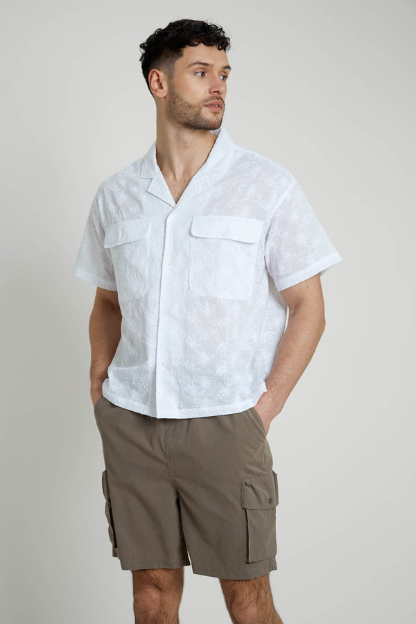 Native Youth HARMON LACE JACQUARD SHIRT