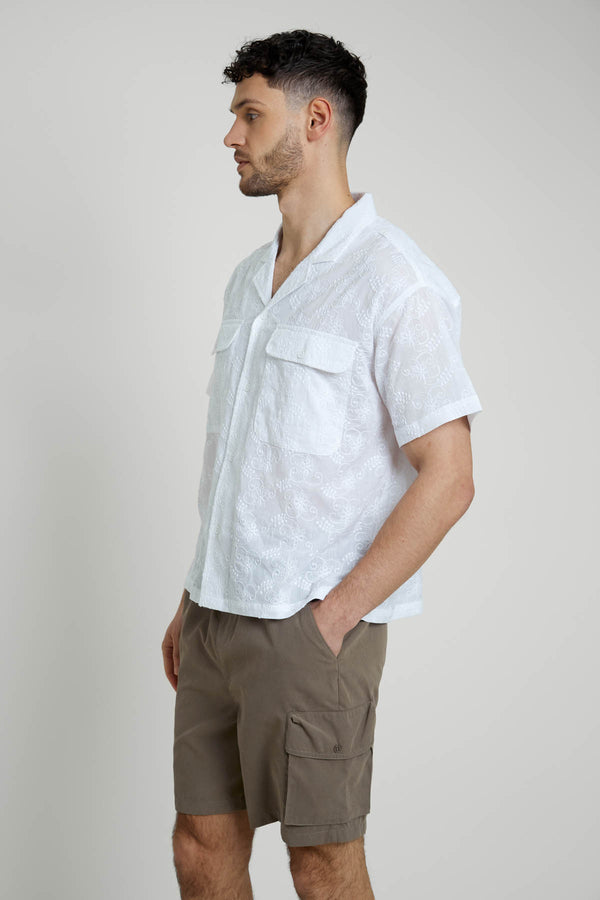 Native Youth HARMON LACE JACQUARD SHIRT