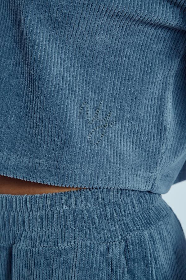 Native Youth HAYTER CORDUROY CROPPED SHIRT