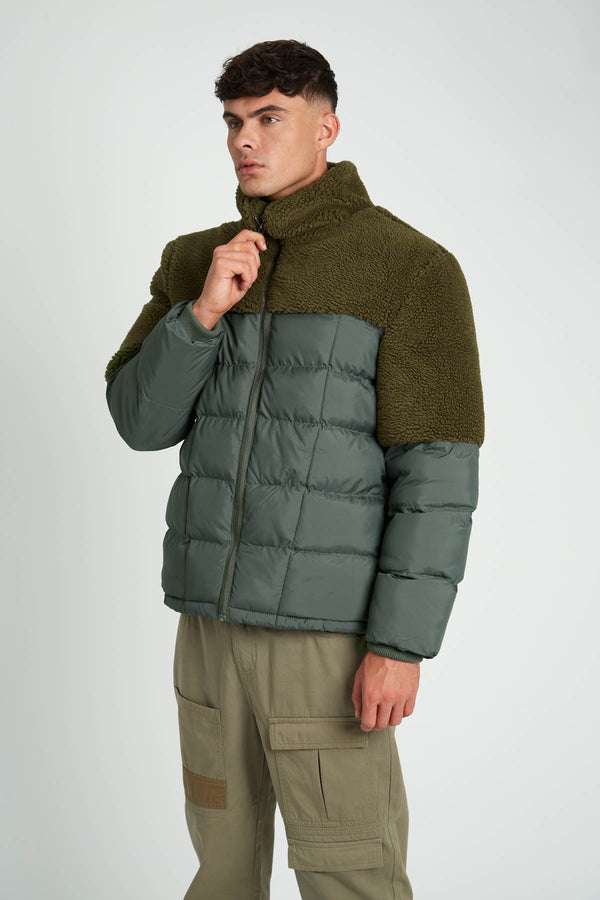 Native Youth HIGGINS SHERPA TRIM PUFFER JACKET