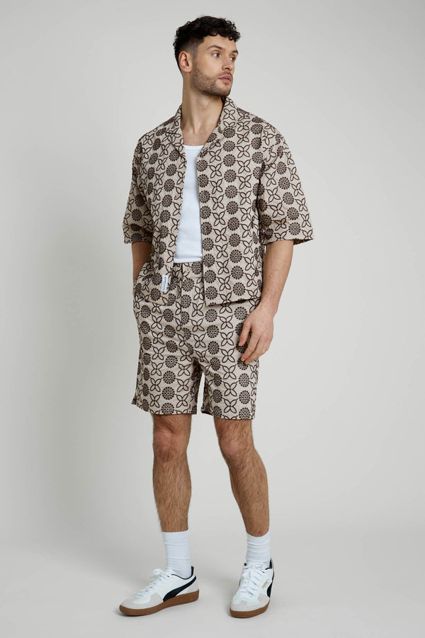 native youth HUTTON EMBROIDERED SHIRT