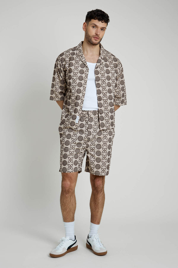 Native Youth HUTTON EMBROIDERED SHORT