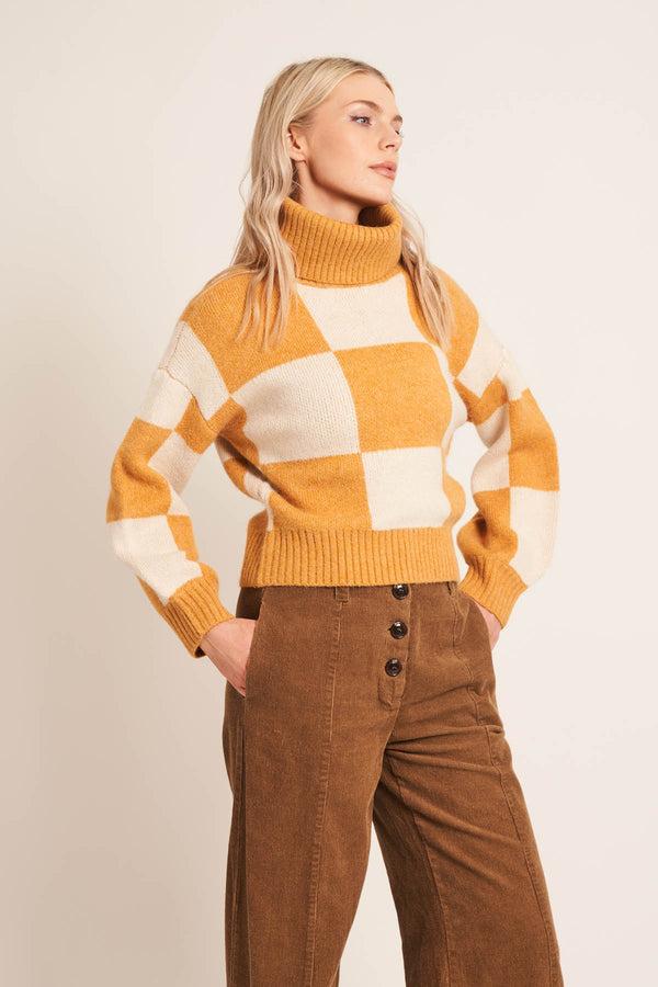 Native Youth IOLA KNIT JUMPER - CREAM