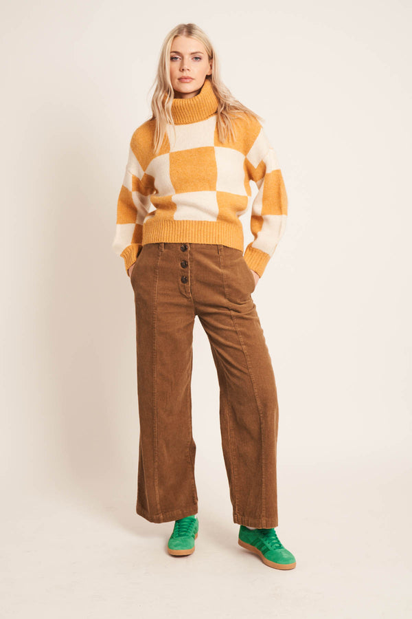 Native Youth IOLA KNIT JUMPER - CREAM