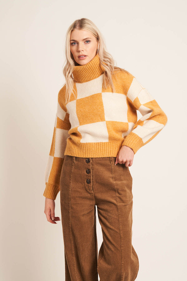 native youth IOLA KNIT JUMPER - CREAM
