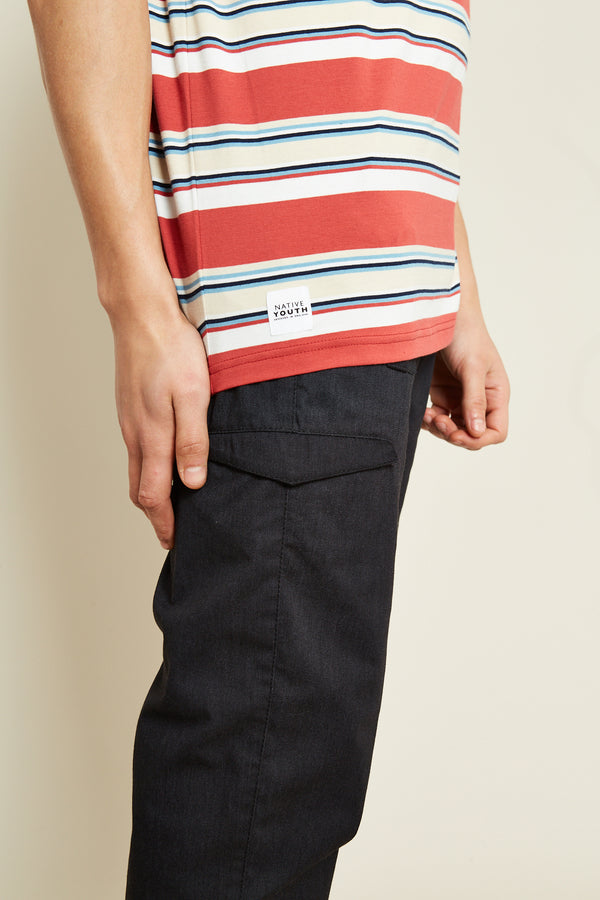 Native Youth JARVIS T-SHIRT - RED