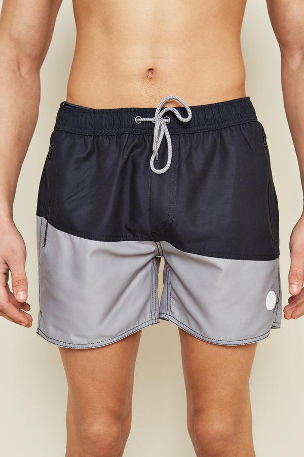 native youth KAZAN SWIM SHORT - BLACK