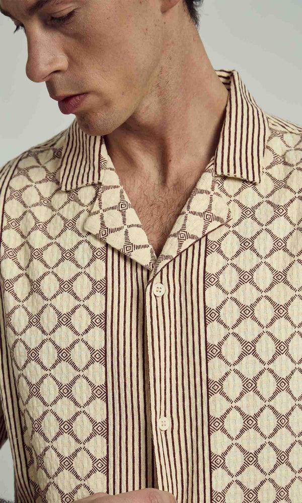 Native Youth KINSLEY BOXY PRINTED SHIRT