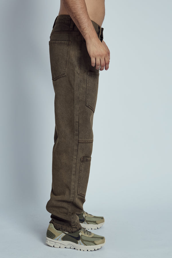 Native Youth LACY ACID WASH DENIM JEANS