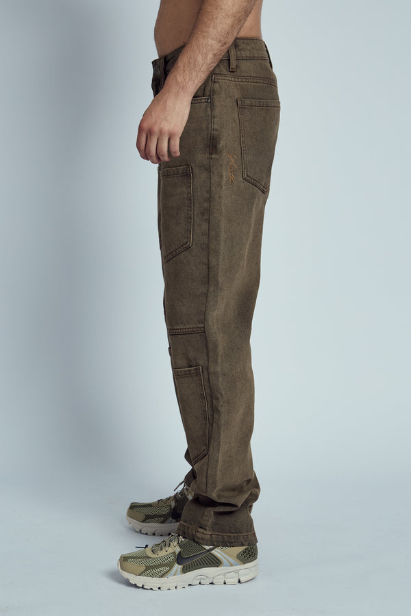 Native Youth LACY ACID WASH DENIM JEANS