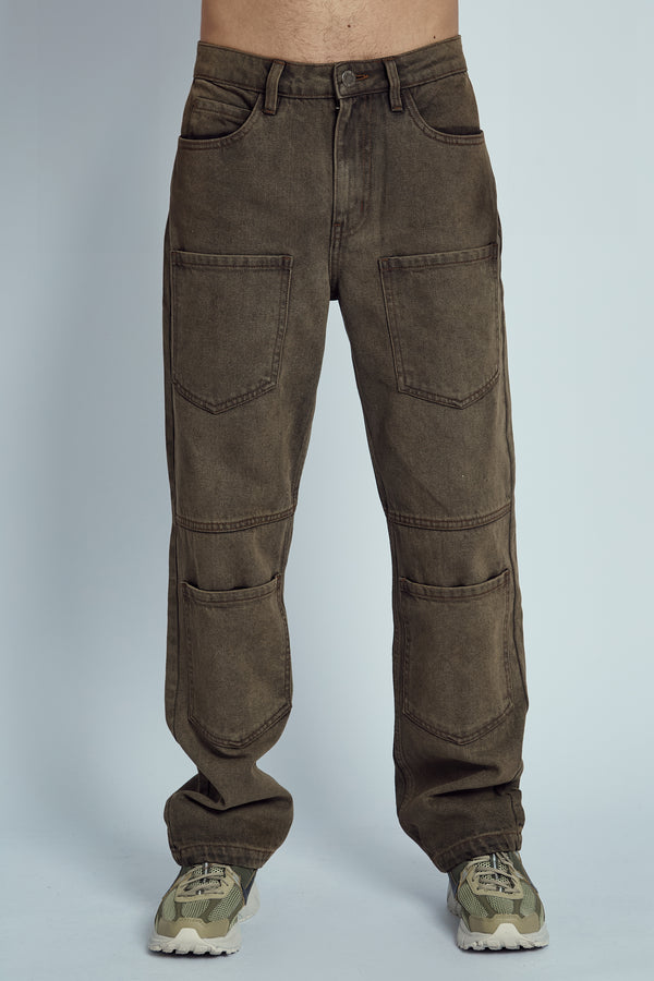 native youth LACY ACID WASH DENIM JEANS