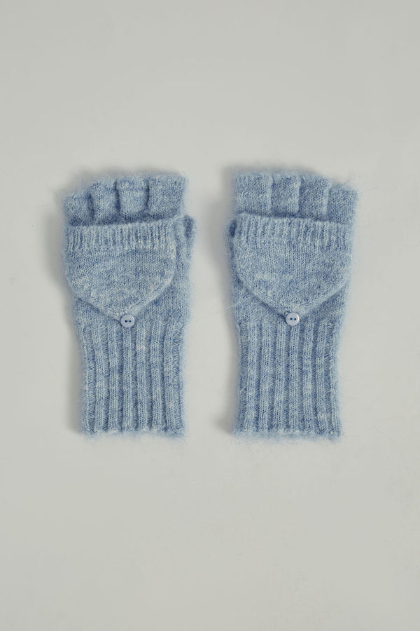 Native Youth LONGLINE GLOVES IN BLUE