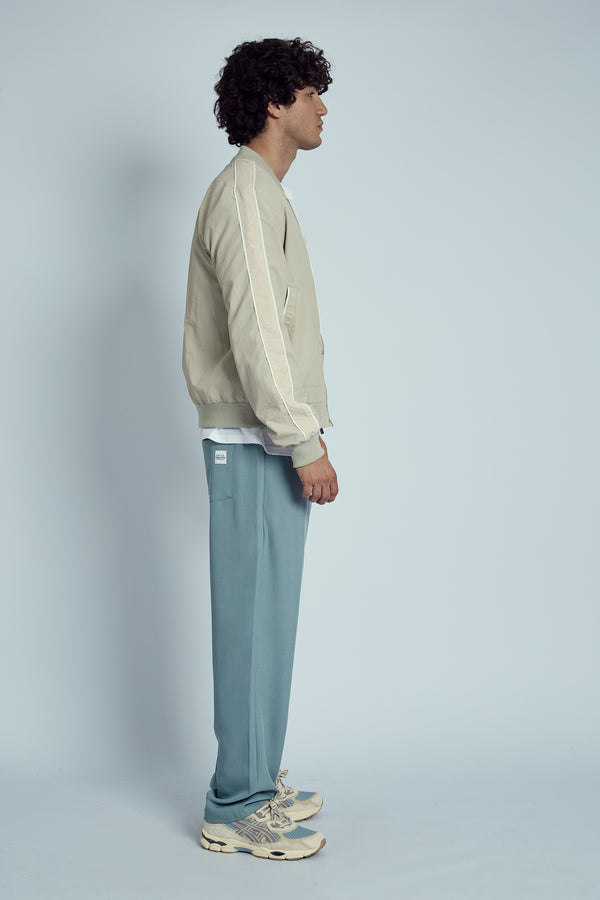 Native Youth MANTLE PIPED VARSITY BOMBER JACKET