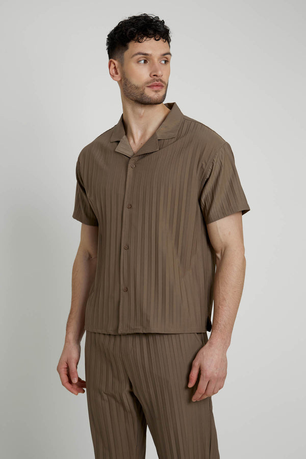 Native Youth MERLE PLISSE SHIRT