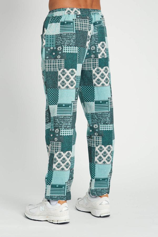 Native Youth MUNRO PATCHWORK JACQUARD TROUSER