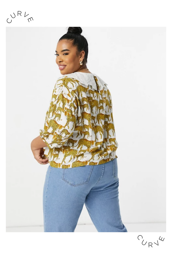 Native Youth PARDI BLOUSE - CURVE