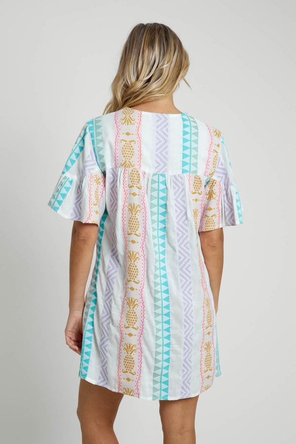Native Youth PINI JACQUARD MINI DRESS