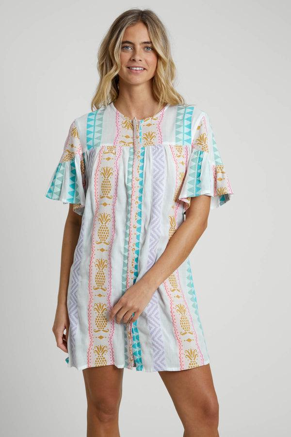 Native Youth PINI JACQUARD MINI DRESS