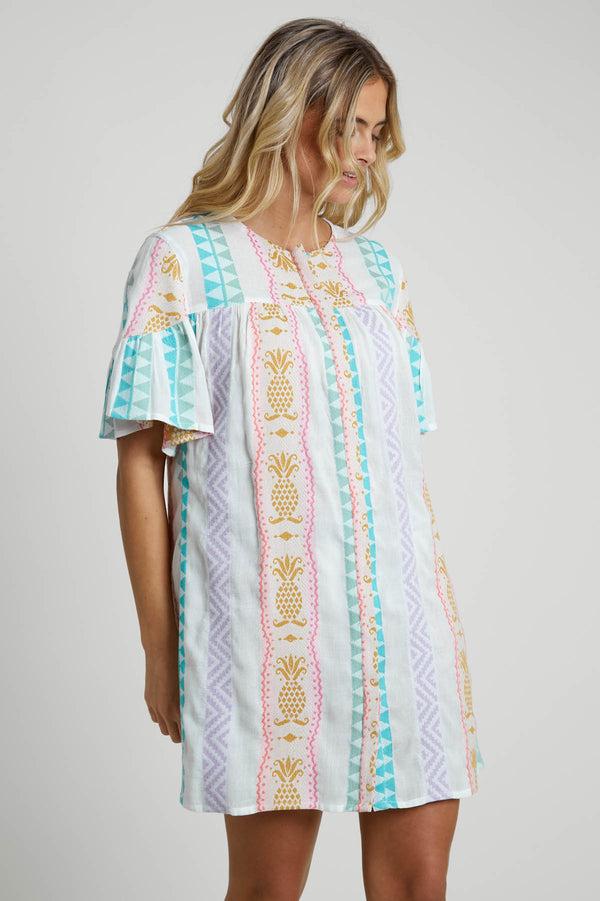 Native Youth PINI JACQUARD MINI DRESS