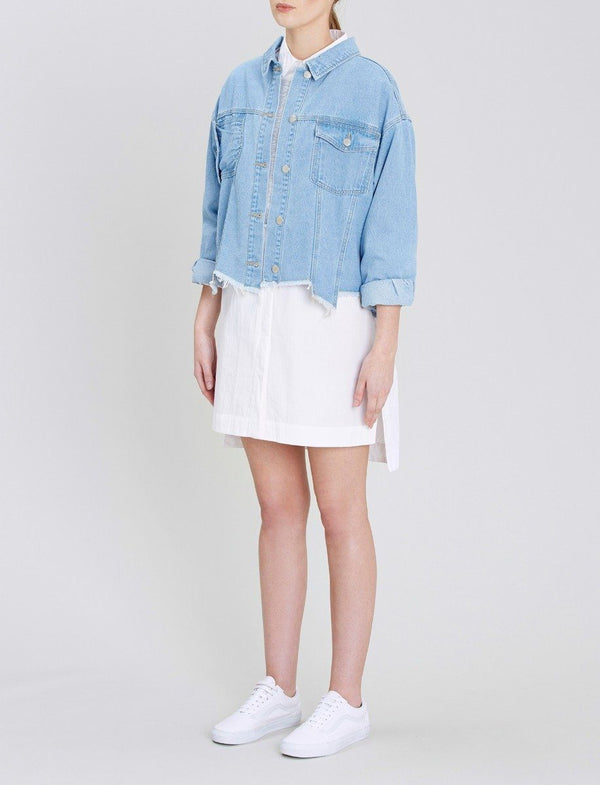 Native Youth Primavera Denim Trucker Jacket