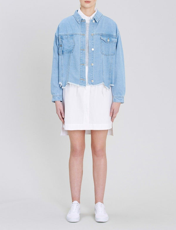 Native Youth Primavera Denim Trucker Jacket