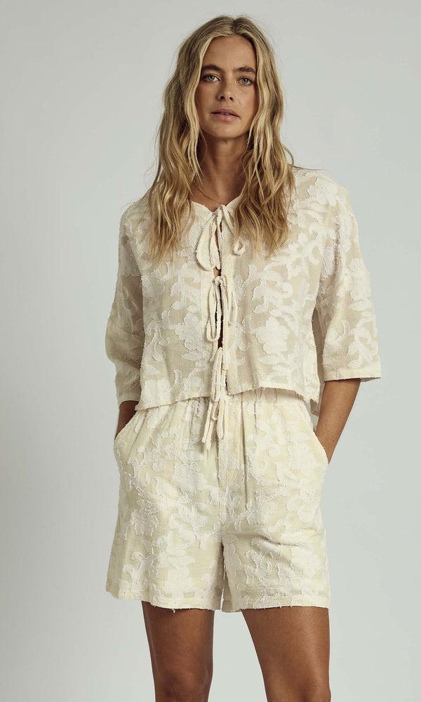 Native Youth ROUGE EMBROIDERED SHORTS