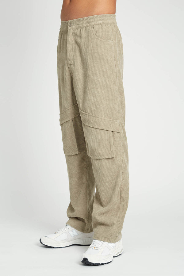 native youth RUSCO CORDUROY STRAIGHT LEG TROUSER