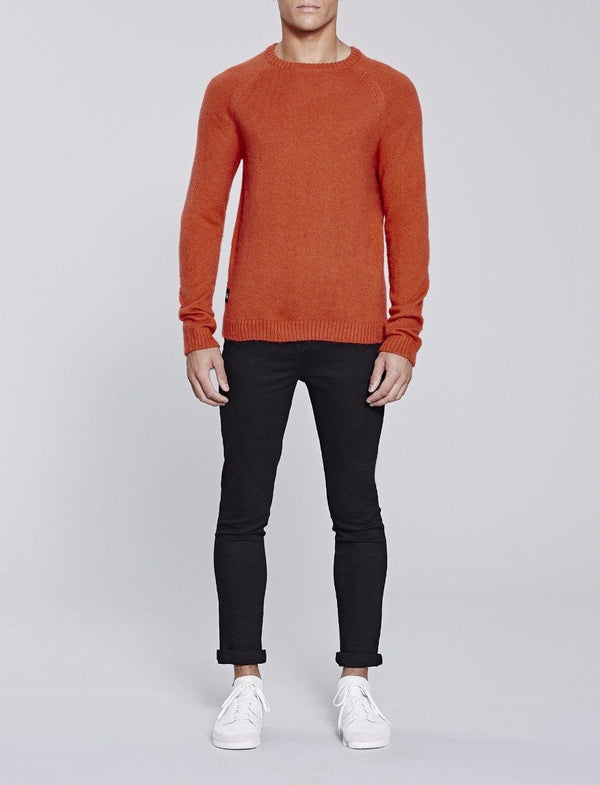 Native Youth Rust Altitude Knitted Jumper