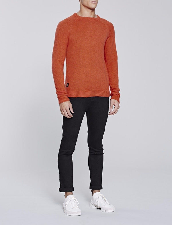 Native Youth Rust Altitude Knitted Jumper
