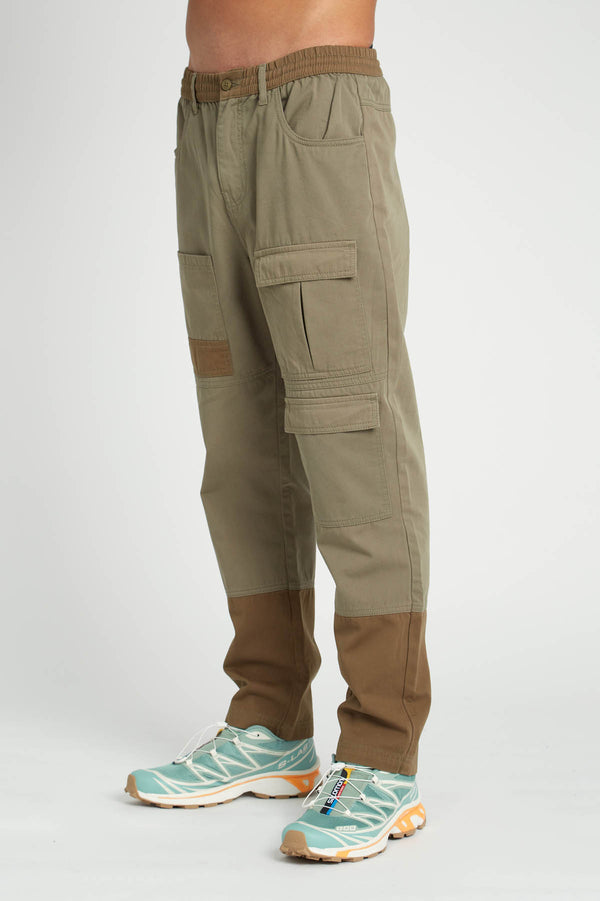 native youth SEBASTIAN TROUSER WITH TONAL PANELS