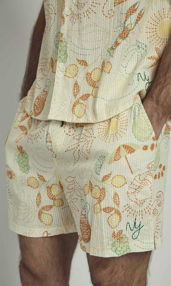 Native Youth SOLSTITCHERY PRINTED SHORT