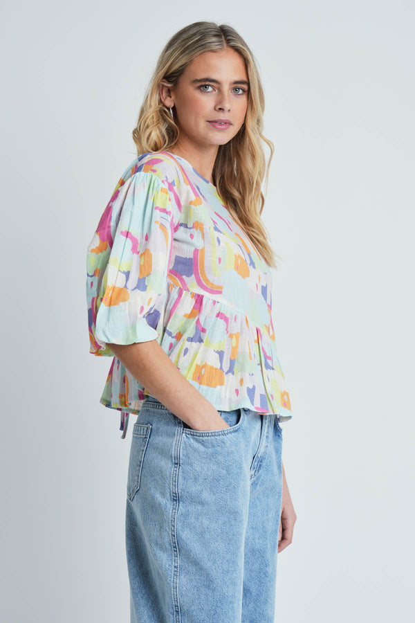 Native Youth SUMMER RAIN BLOUSE