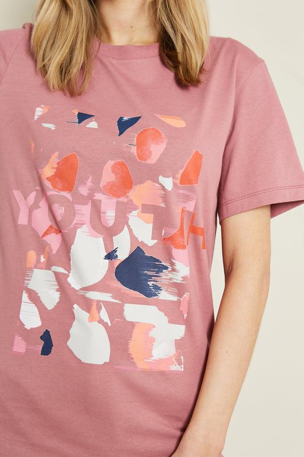 Native Youth TERRAZZO TEE - PINK