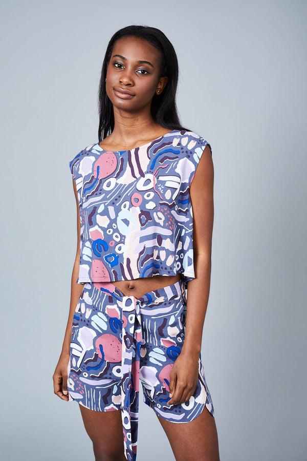 Native Youth THE NOSTALGIA PRINT SHORT